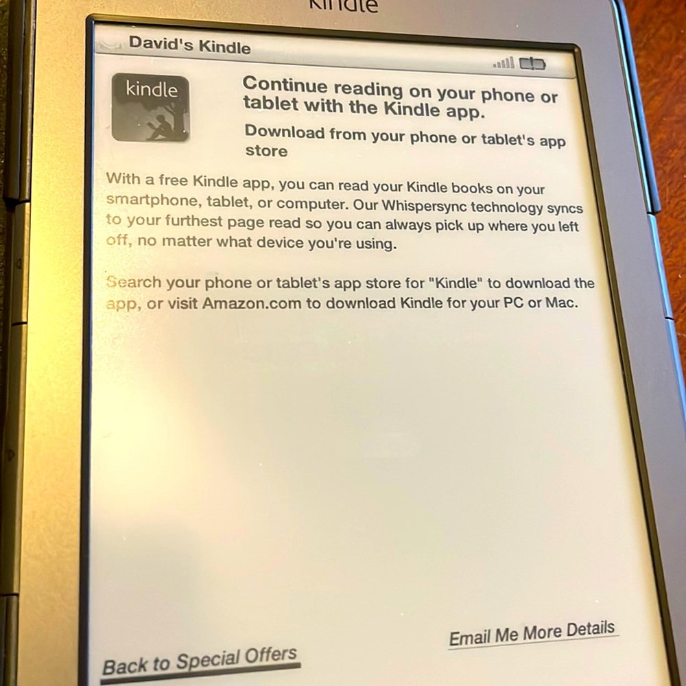 Kindle comes with sleeve and shield above liners